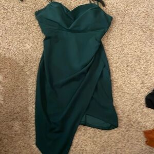 Size medium green homecoming dress